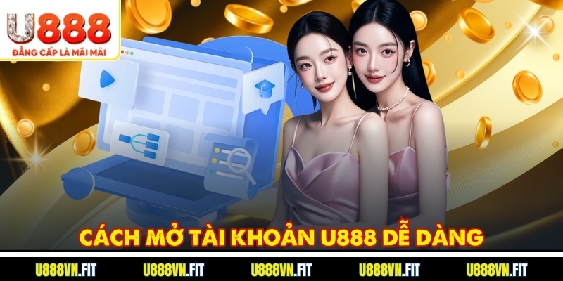 Cách mở tài khoản U888 dễ dàng