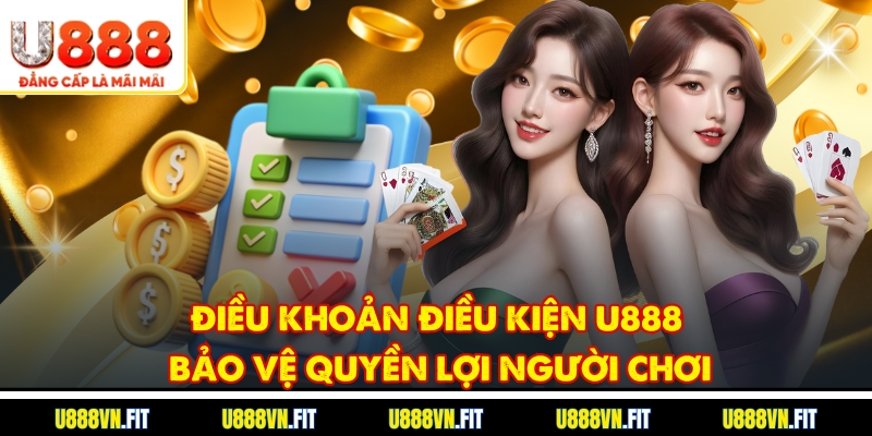Điều khoản điều kiện U888 bảo vệ quyền lợi người chơi