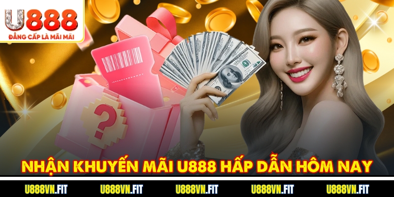 Nhận Khuyến mãi U888 hấp dẫn hôm nay