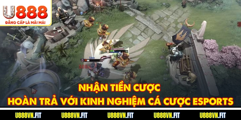 Nhận tiền cược hoàn trả với kinh nghiệm cá cược Esports