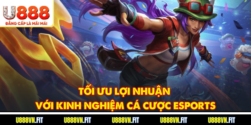Tối ưu lợi nhuận với Kinh Nghiệm Cá Cược Esports